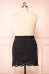 Juana Black Crochet Short Skirt | Boutique 1861 back view plus size