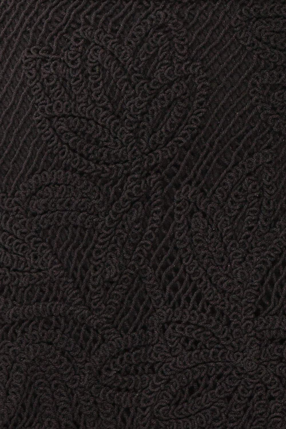 Juana Black Crochet Short Skirt | Boutique 1861 fabric 