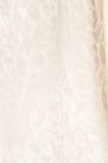 Juanita Ivory Floral Satin Midi Dress | Boudoir 1861 fabric
