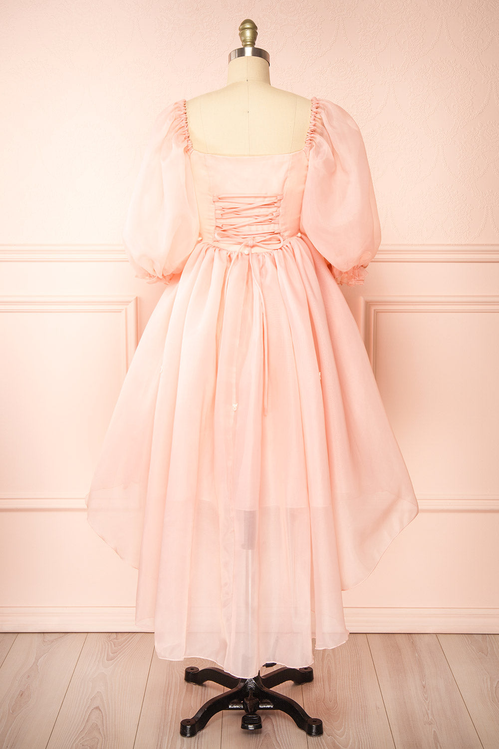 Juliet dress, Pastel Pink color — BEDRA VINTAGE