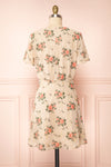 Junelle Short Floral Wrap Dress | Boutique 1861 back view