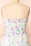 Junny Bustier Floral Midi Dress | Boutique 1861 back close-up