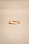 Juryha Gold Set of 7 Minimalist Rings | La petite garçonne twisted