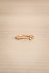 Juryha Gold Set of 7 Minimalist Rings | La petite garçonne zircon