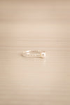 Juryha Silver Set of 7 Minimalist Rings | La petite garçonne pearl