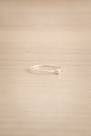 Juryha Silver Set of 7 Minimalist Rings | La petite garçonne mini pearl