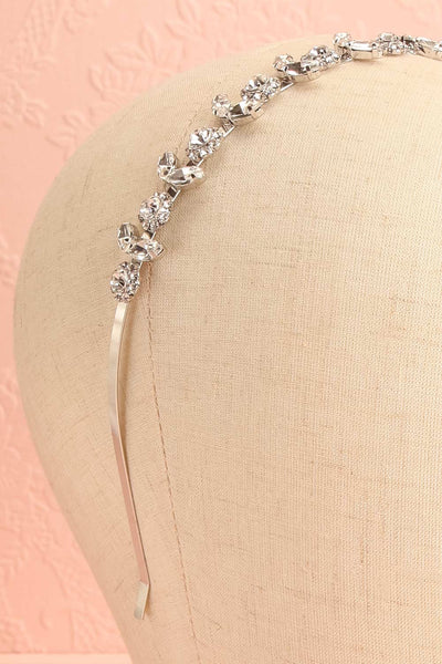 Jzaelly Silver Headband w/ Crystals | Boudoir 1861 close-up