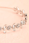 Jzaelly Silver Headband w/ Crystals | Boudoir 1861 flat close-up