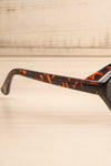 Kahului Black Tortoise Sunglasses | La petite garçonne branch close-up
