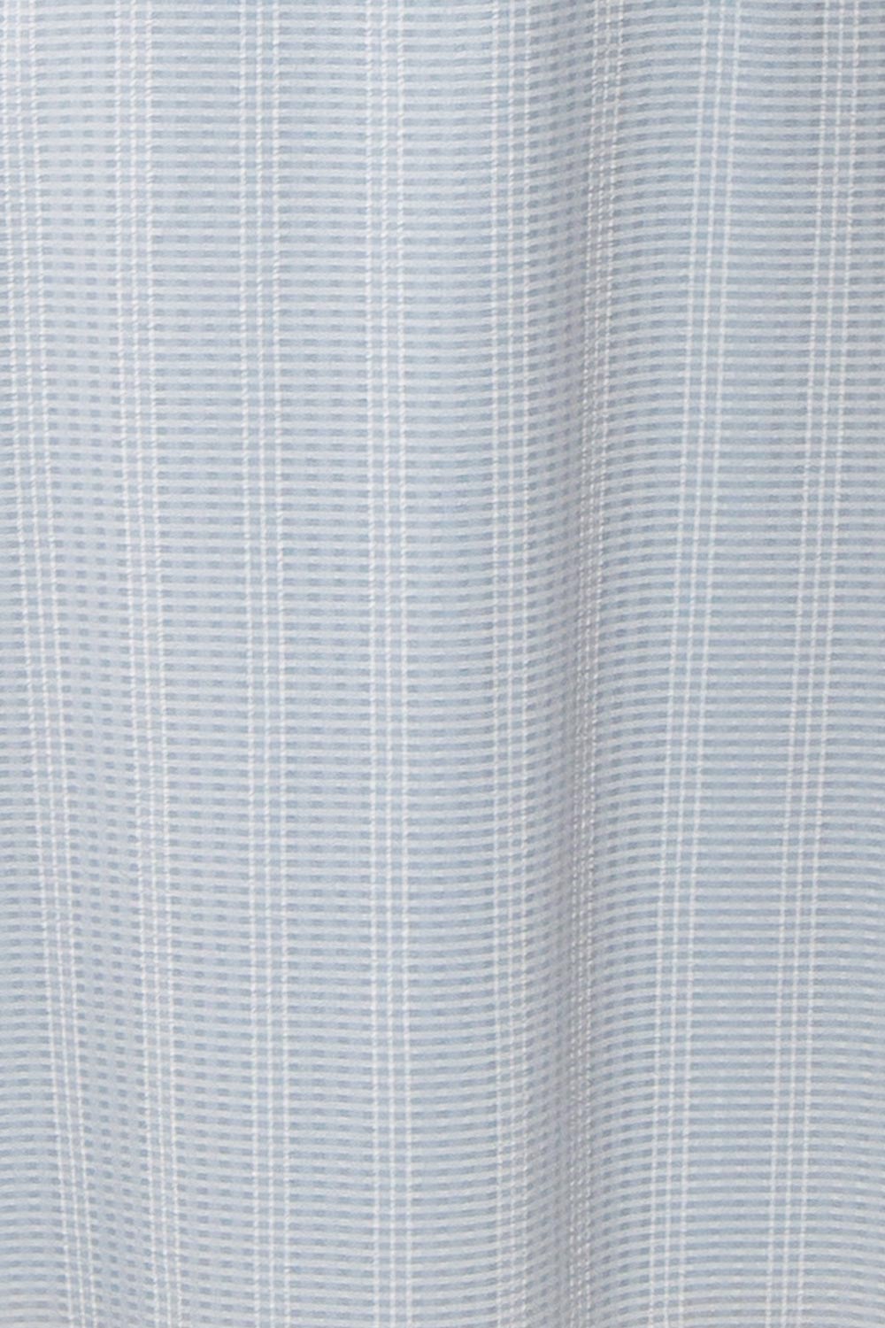Kajal Blue Long Sleeve Maxi Plaid Dress | Boutique 1861 fabric 