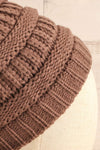 Kalmar Moka Brown Knit Tuque | La Petite Garçonne 2