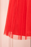 Kamagaya | Red Mesh Dress