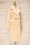Kamnik Buttoned Fleece Coat | La petite garçonne side view