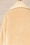 Kamnik Buttoned Fleece Coat | La petite garçonne back close up