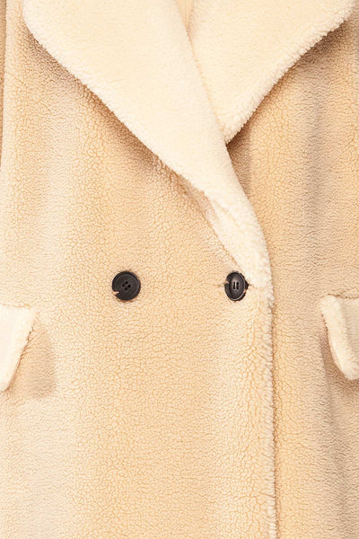 Kamnik | Buttoned Fleece Coat