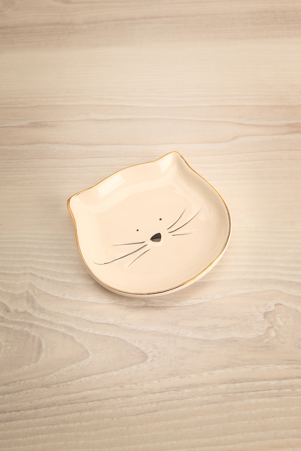Kapaa Cream & Black Ceramic Cat Dish | La Petite Garçonne Chpt. 2 1