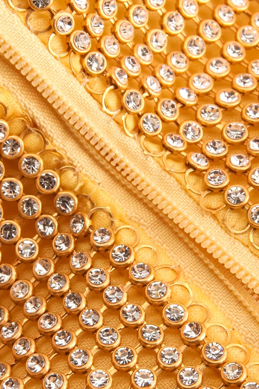 Kapolei Gold Crystal Wristlet | Sac à Main | Boutique 1861 inside close-up