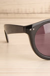 Karilia Black Wayfarer Sunglasses side close-up | La Petite Garçonne
