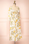 Karina Empire Waist Floral Midi Dress | Boutique 1861 side view