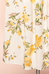 Karina Empire Waist Floral Midi Dress | Boutique 1861 bottom