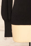 Karsava Black Puffy Sleeve Turtleneck Sweater | La petite garçonne bottom