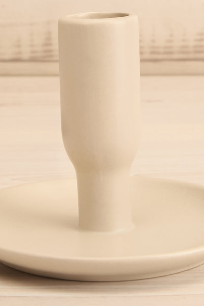 Kaunakakai Ceramic Candle Holder | Maison garçonne close-up