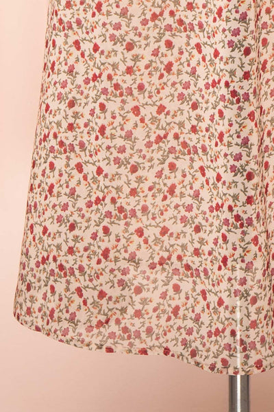 Kerus Floral Midi Dress | Boutique 1861  bottom