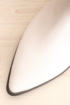 Khalkis White Western Style Ankle Boots flat lay close-up | La Petite Garçonne