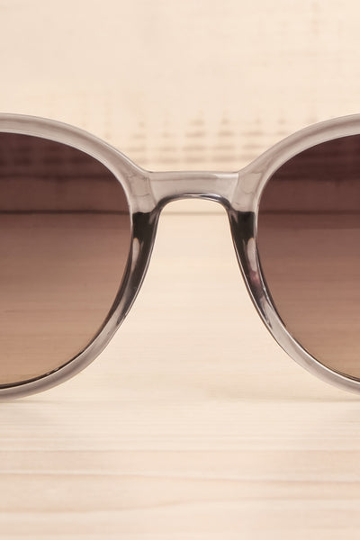 Khora Grey Wayfarer Sunglasses | La Petite Garçonne 6
