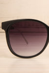 Khora Silver & Black Wayfarer Sunglasses | La Petite Garçonne 5