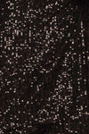 Kilme Noir Black Romper | Combishort | La Petite Garçonne fabric detail