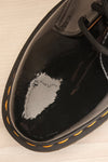 Kingswood Patent Black Dr. Martens Shoes flat lay close-up | La Petite Garçonne Chpt. 2