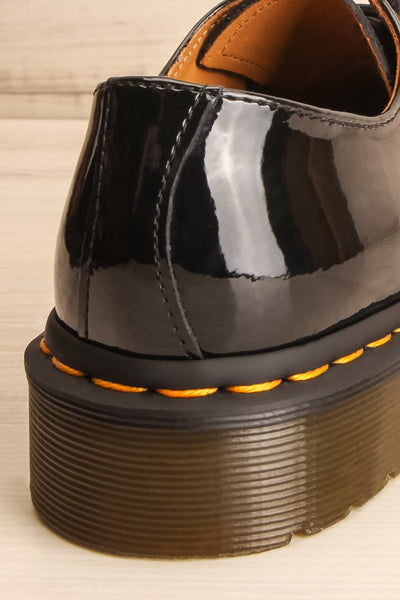 Kingswood Patent Black Dr. Martens Shoes back close-up | La Petite Garçonne Chpt. 2