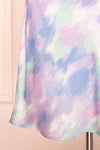 Kinny Tie-Dye Cowl Neck Midi Dress | Boutique 1861 bottom