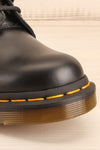 Kirkbride Leather Black Dr. Martens Boots front close-up | La Petite Garçonne
