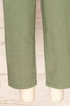 Kiruna Green Paperbag Straight Leg Pants | La petite garçonne  legs