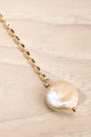 Knopia Golden Chain & Pearl Pendant Necklace | La Petite Garçonne 5