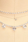 Kolkwitzia Set of 2 Crystal Choker Necklaces | Boutique 1861 close-up