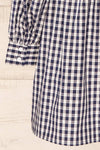 Koronowo Long Sleeve Plaid Shirt Dress | La petite garçonne sleeves back