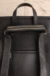 Kyym Black Pixie Mood Faux-Leather Backpack back close-up | La Petite Garçonne