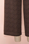 Labiszyn Brown Floral Jumpsuit | Combinaison legs | Boutique 1861
