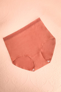 Underwear Set In Pointelle Dusty Rose Copenhagen Colors - Babyshop