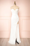 Lakesha Corset Bridal Maxi Dress | Boudoir 1861 front close-up