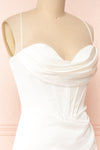 Lakesha Corset Bridal Maxi Dress | Boudoir 1861 side close-up