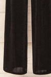 Lalali Black Shimmery Jumpsuit w/ Deep V-Neckline| La Petite Garçonne bottom