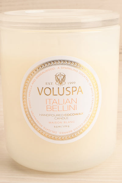 Large Classic Candle Italian Bellini by Voluspa | La petite garçonne close-up