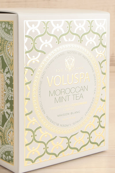 Large Classic Candle Moroccan Mint Tea by Voluspa | La petite garçonne box close-up