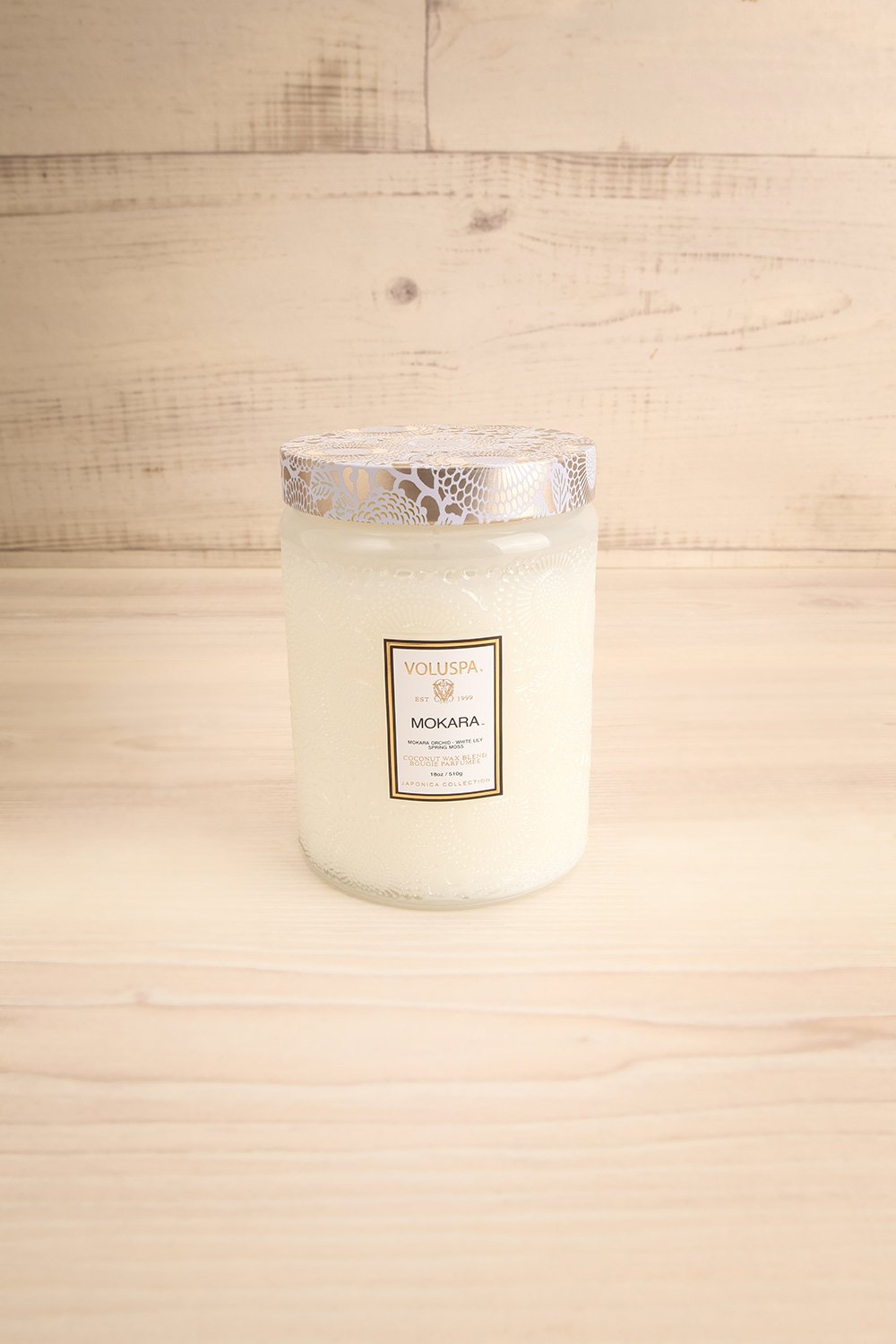 Large Jar Candle Mokara | La Petite Garçonne  front
