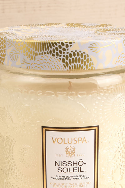 Large Jar Candle Nissho Soleil | Voluspa | La petite garçonne closed close-up