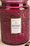 Large Jar Candle Santiago Huckleberry | Voluspa | La petite garçonne close-up